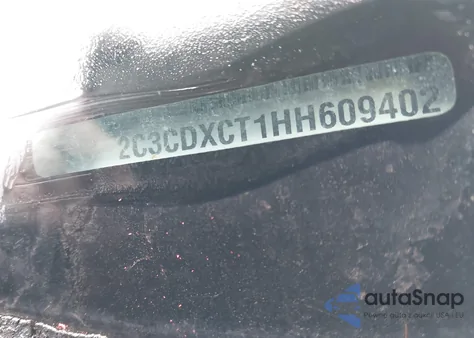 2017 Dodge Charger R/T Rwd из США, поврежденный, VIN 2C3CDXCT1HH609402